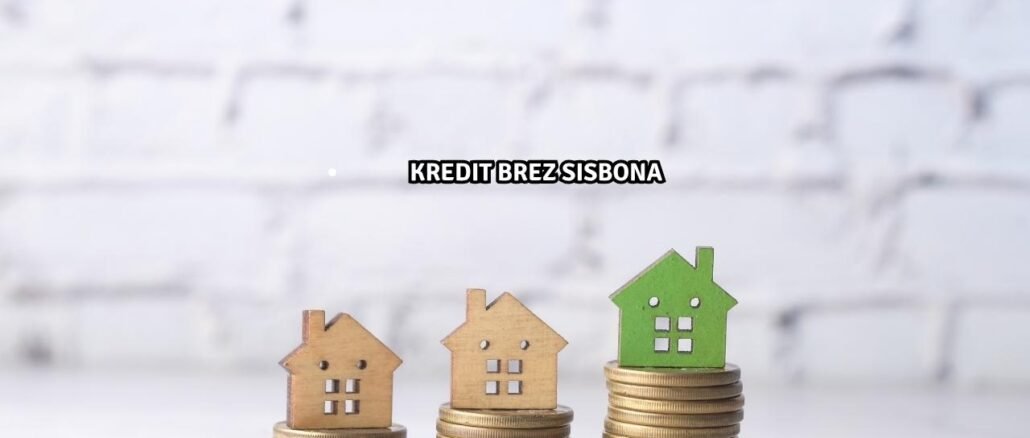Kredit brez SISBONA