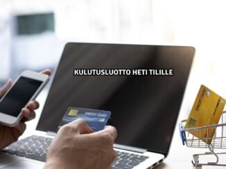 Kulutusluotto heti tilille