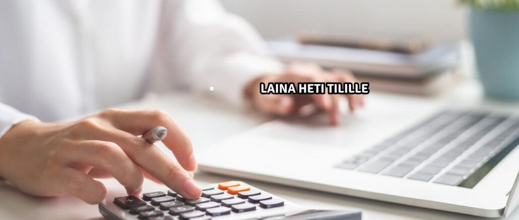 Laina heti tilille