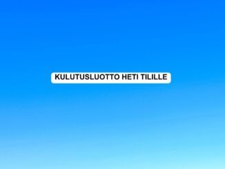 Kulutusluotto Heti Tilille
