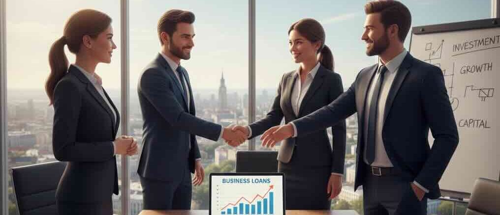 aizdevumi uzņēmumiem