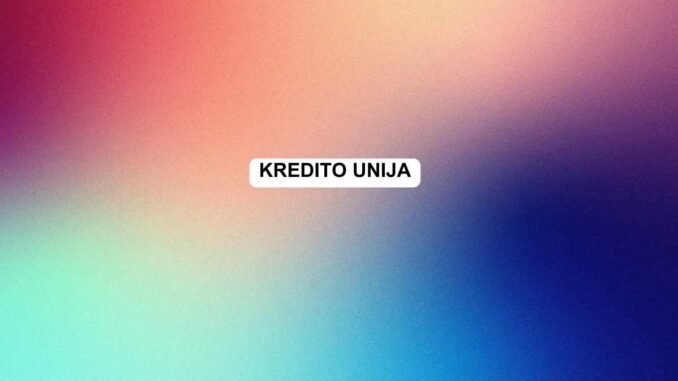 kredito unija